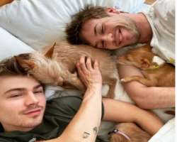 The actor is an animal lover and has adopted several pets in his home.